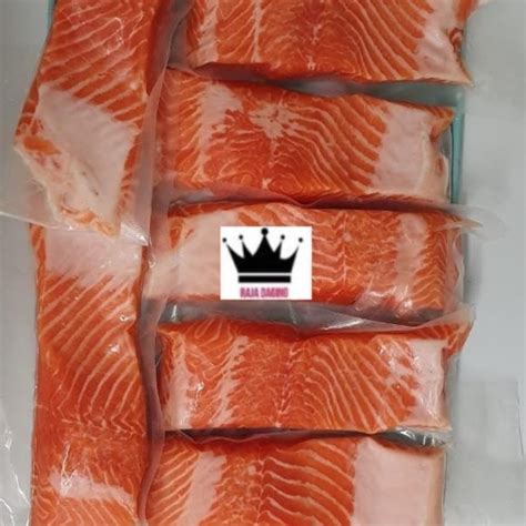 Jual IKAN SALMON FRESH NORWAY SASHIMI GRADE @1Kg PREMIUM SALMON