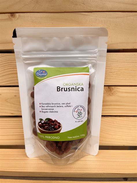 Suva brusnica Beyond 100g | Zdravologija