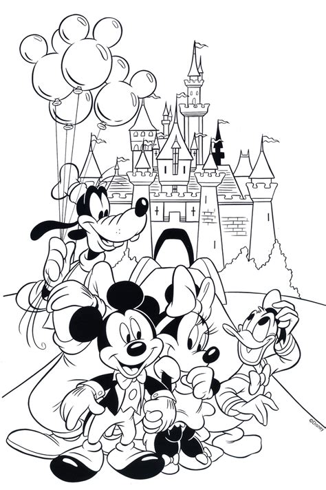 #Free Disney Coloring Page! #Printable | Disney coloring pages, Cartoon