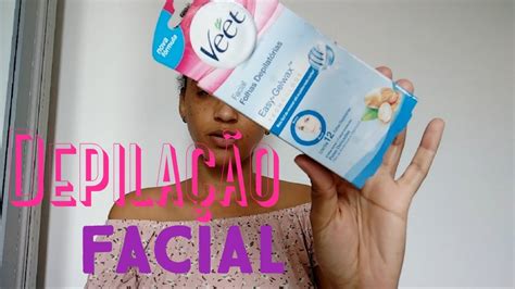 Depilando O Cuzinho - Depilando o buço com folhas depilatórias da marca Veet - YouTube