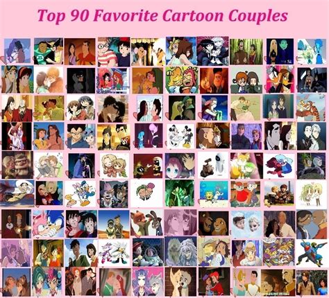 My Top 90 Favorite Cartoon Couples by Vegetafan72 on DeviantArt