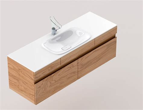 Тумба с раковиной 4 ящика дуб Trend 140 - купить за 185500 руб в ...