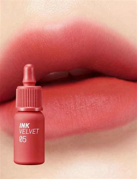 Peripera Ink Velvet #5 Coralficial - GlowStation