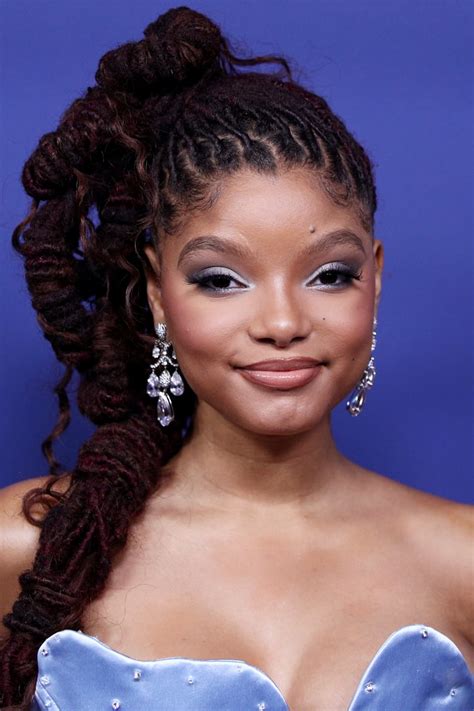 Halle Bailey's Goddess Locs Are Peak Mermaidcore | PS Beauty