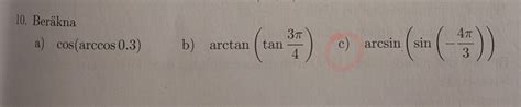 Arcsin (Matematik/Matte 4/Trigonometri) – Pluggakuten