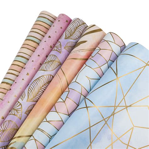 gift wrap contemporary mix designs
