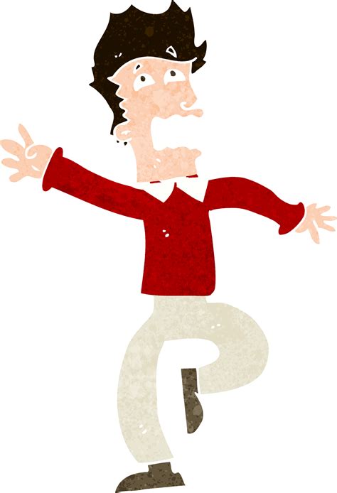 cartoon man panicking 44933889 PNG