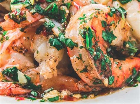 Grilled Shrimp Recipe with Roasted Garlic-Cilantro Sauce | BBT