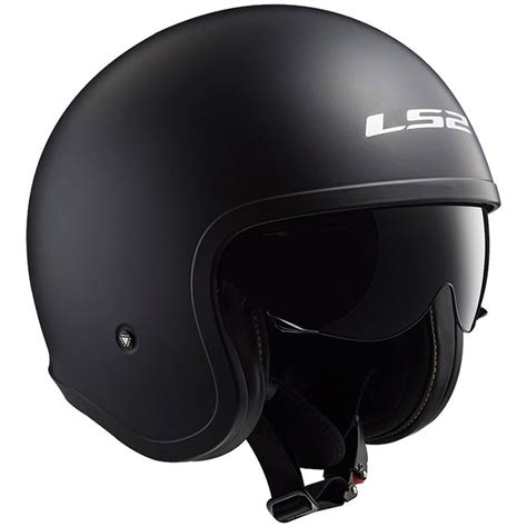 Ls2 Of599 Spitfire Solid Black Matt LS2-305991011 Jet Helmets | MotoStorm