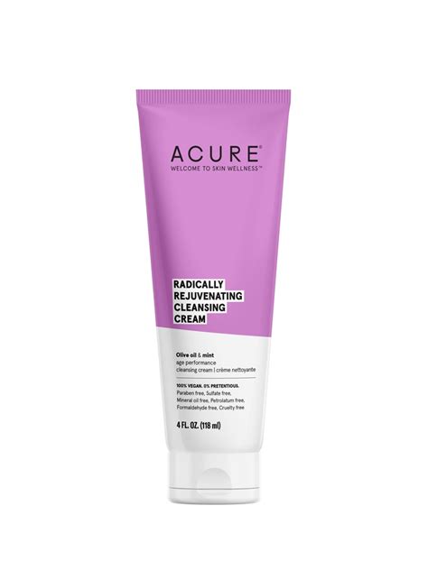 Acure Radically Rejuvenating Cleansing Cream -- 4 fl oz - Vitacost