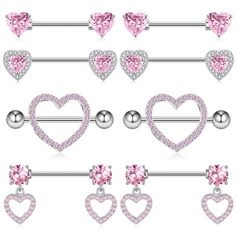 Heart Nipple Jewelry - JewelryOnLight