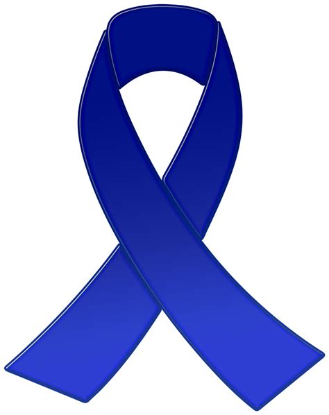 ruban de sensibilisation bleu  png