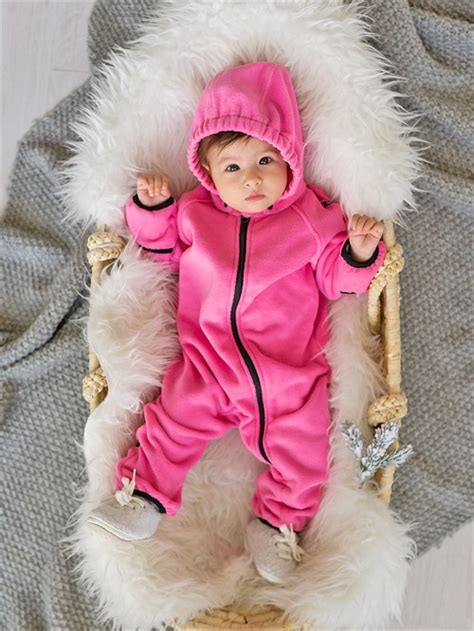 Комбинезон-поддёва Sofuto baby Fleece Pink купить по цене 795руб