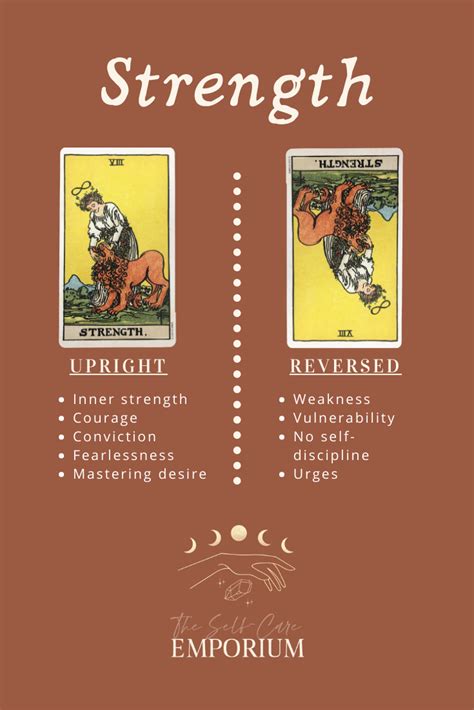 strength tarot card meanings biddy tarot artofit