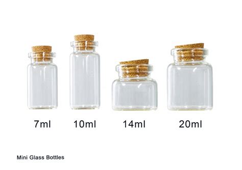 mini glass bottles dala