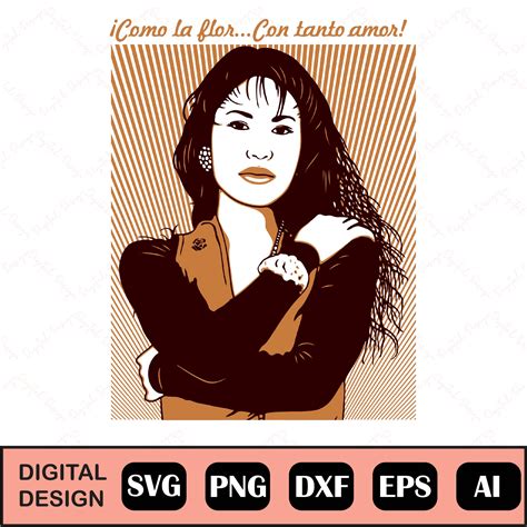 Selena Quintanilla art svg, Selena Quintanilla, selena svg, | Inspire