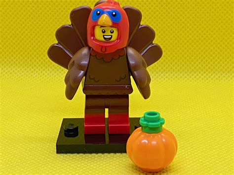 lego turkey costume minifigure series  brick land