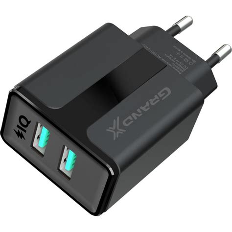 Зарядка для телефону + Кабель USB Type C, Grand-X, зарядне до смартфону ...