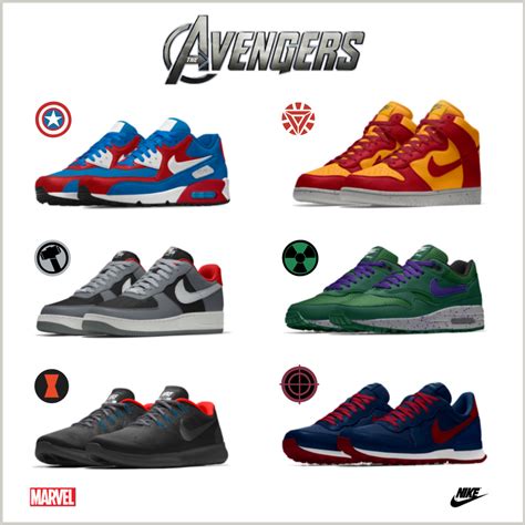 Avengers Inspired Sneakers : r/marvelstudios