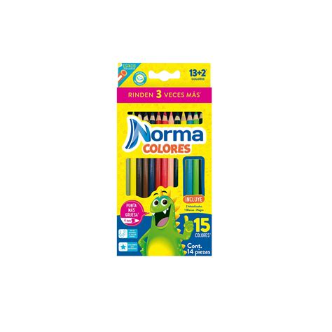 Colores Norma Doble Punta 13 pzas | Soriana
