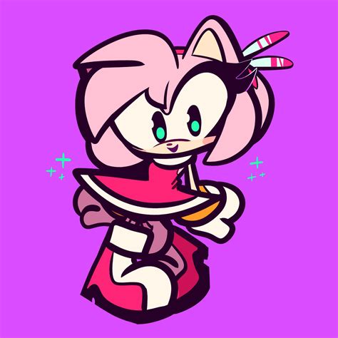 #277 - dead source, safe, artist:gooomys, amy rose, amybetes, purple