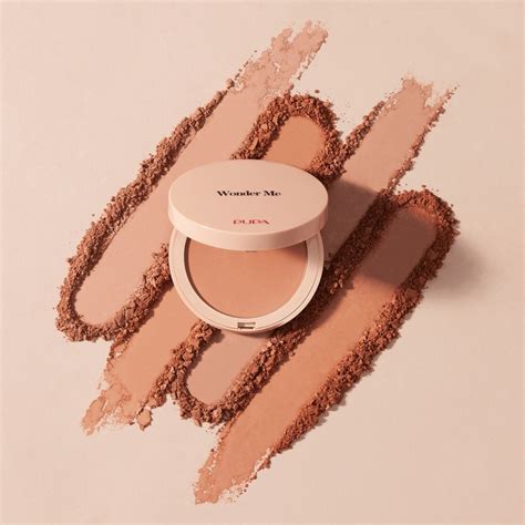 Пудра-бронзер для лица PUPA WONDER ME BRONZER тон 001 Светлый ...