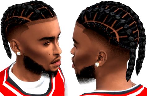 Trey Braids | XxBlacksims | Sims 4 afro hair male, Sims hair, Sims 4