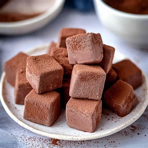 Homemade Chocolate Marshmallows Recipe - Soft and Fluffy - Recipes by Clare