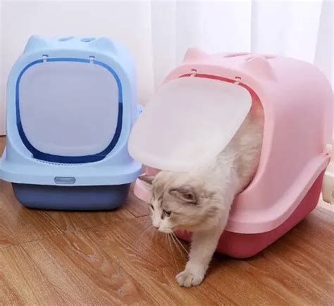 Enclosure Cat Litter Box Fashion Cat Toilet Box Plastic Pet Product - China Cat Litter Box and ...