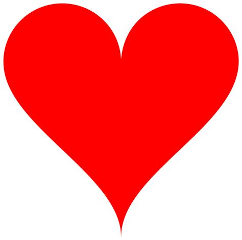 Red heart clip art free