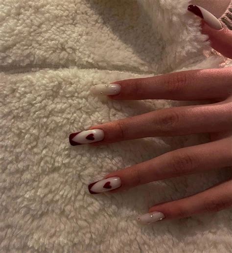 Pin by дашкинs on nails 💅🏻 | Heart nails, Gel nails, Manicure