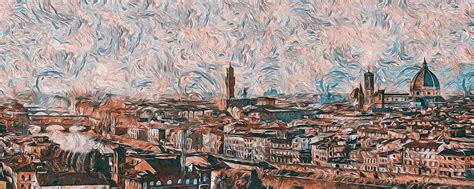 Florence, the cradle of the Renaissance - 02 Painting by AM ...