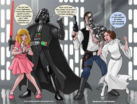 Terminator/Star Wars crossover. | Terminator, Star wars artwork, Darth ...