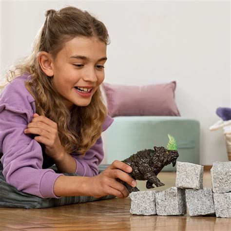 Schleich Battle Rhino – Animal Kingdoms Toy Store