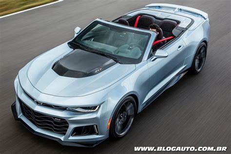 Chevrolet Camaro ZL1 Convertible chega com 648 cv - BlogAuto