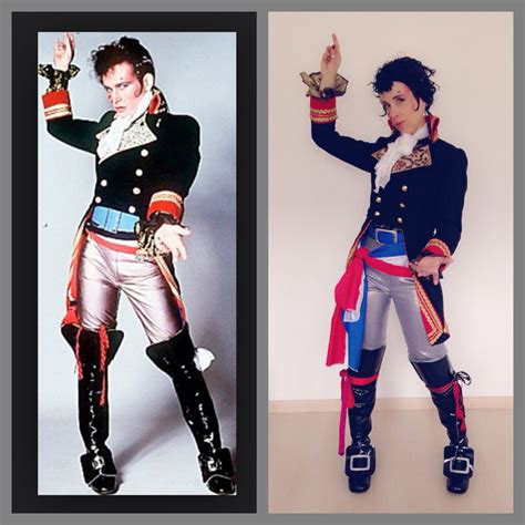 This is me,cosplaying Adam Ant "Prince Charming" Costume made by me