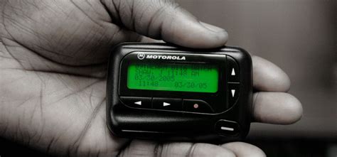 Пейджеры – помнишь? Теплый, ламповый пост