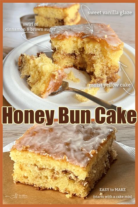Honey Bun Cake