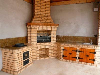 Печи-барбекю | Outdoor kitchen design, Outdoor kitchen, Outdoor bbq kitchen