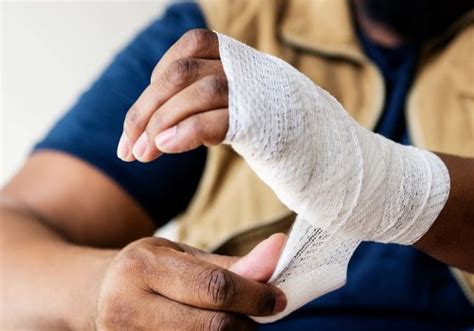 how to get gauze unstuck from a wound