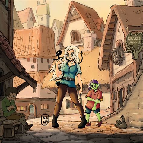 disenchantment fan art inspired   animated series