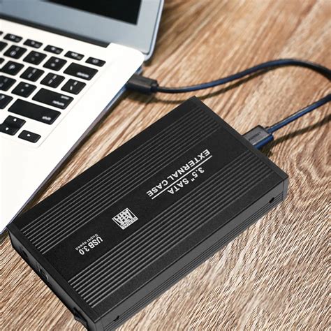 Casing Hardisk External 3.5" SATA USB 2.0 HDD Case HDD Enclosure