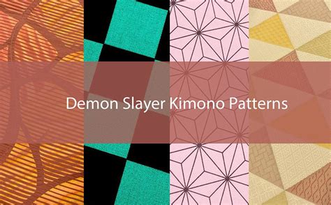 Kimetsu No Yaiba Pattern Demon Slayers Pattern Pack E - vrogue.co