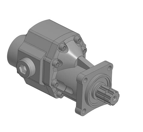 Гидронасос 63 SHN63 ISO - Чертежи, 3D Модели, Проекты, Гидравлика и ...