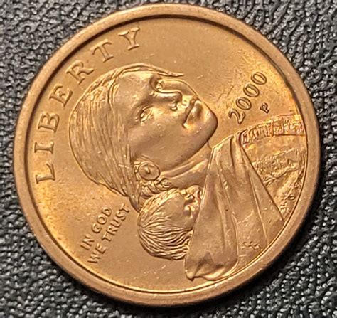 2000 P Sacagawea Gold Dollar Unc. BEAUTIFUL COLORS Lots of - Etsy