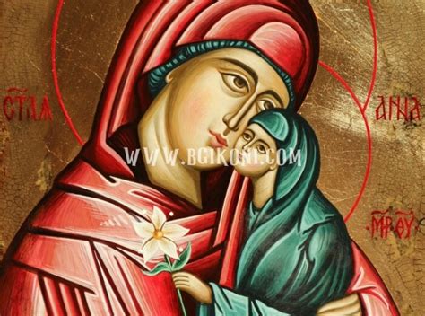 Икона на Св Анна (ръчно рисувана) | BGikoni.com