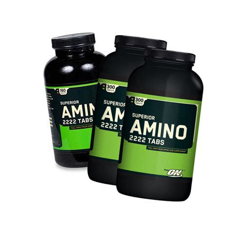 170 PLN • Superior Amino 2222 2x 300tab + 150tab - Optimum Nutrition ...