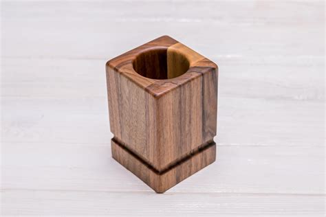 ᐉ Подставка-органайзер EcoWalnut для карандашей и ручек из дерева Кубок ...