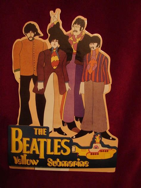 Beatles Yellow Submarine Standee Standup 3-D | #1724513325