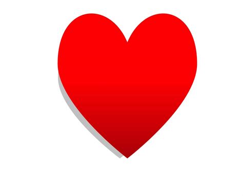 Single,red,heart,isolated,clip art - free image from needpix.com